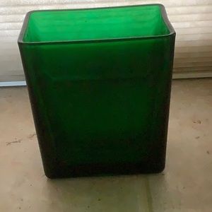 Glass vase